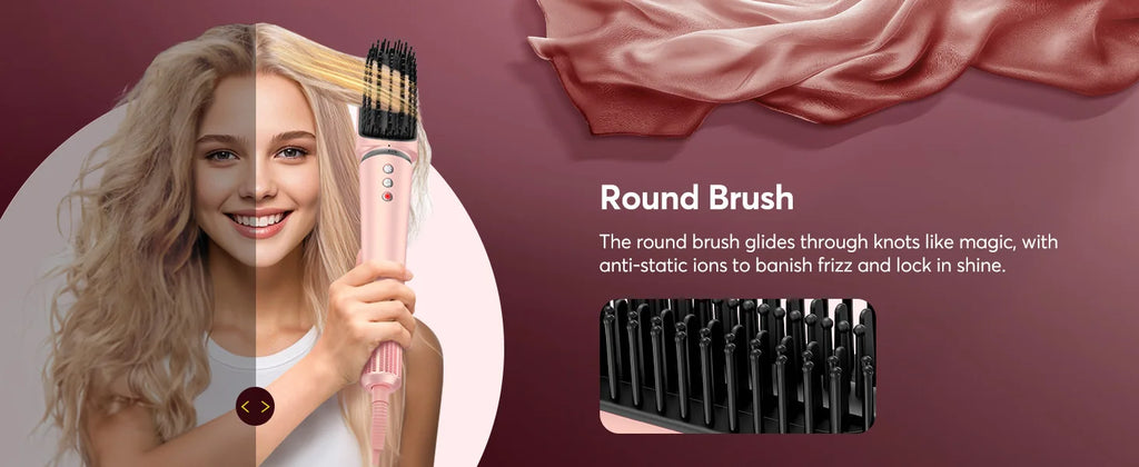 Hairstyler 5-in-1 with Coanda Effect + Hairstyler with 160,000 RPM and 500 million negative ions with Gift Box +