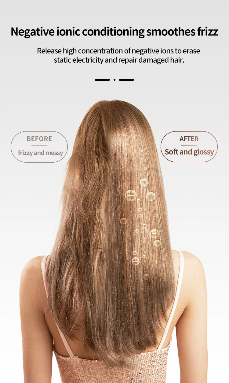 AirStraight 2in1 Straightening and Blow Drying Styler with 2 billion negative ions