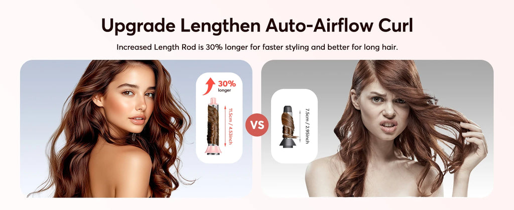 Multi Hairstyler 5-in-1 with Coanda Effect + Multi-hair styler with 160,000 RPM and 500 million negative ions +