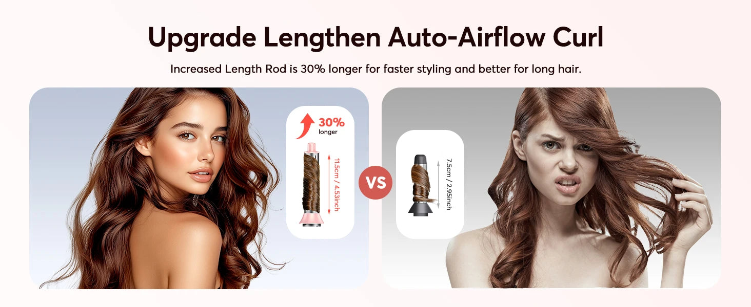 Multi Hairstyler 5-in-1 with Coanda Effect + Multi-hair styler with 160,000 RPM and 500 million negative ions +