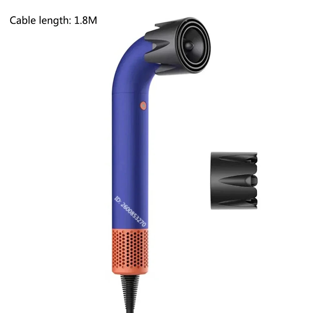 New 1.8 and 2.7M Bend Tube  Hair Dryer High Speed Hair Blower Quick Drying Negative Ion Secadora Para Cabello for Family Travel
