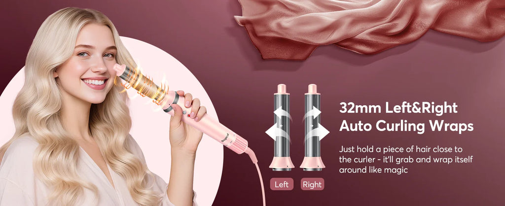 Hairstyler 5-in-1 with Coanda Effect + Hairstyler with 160,000 RPM and 500 million negative ions with Gift Box +