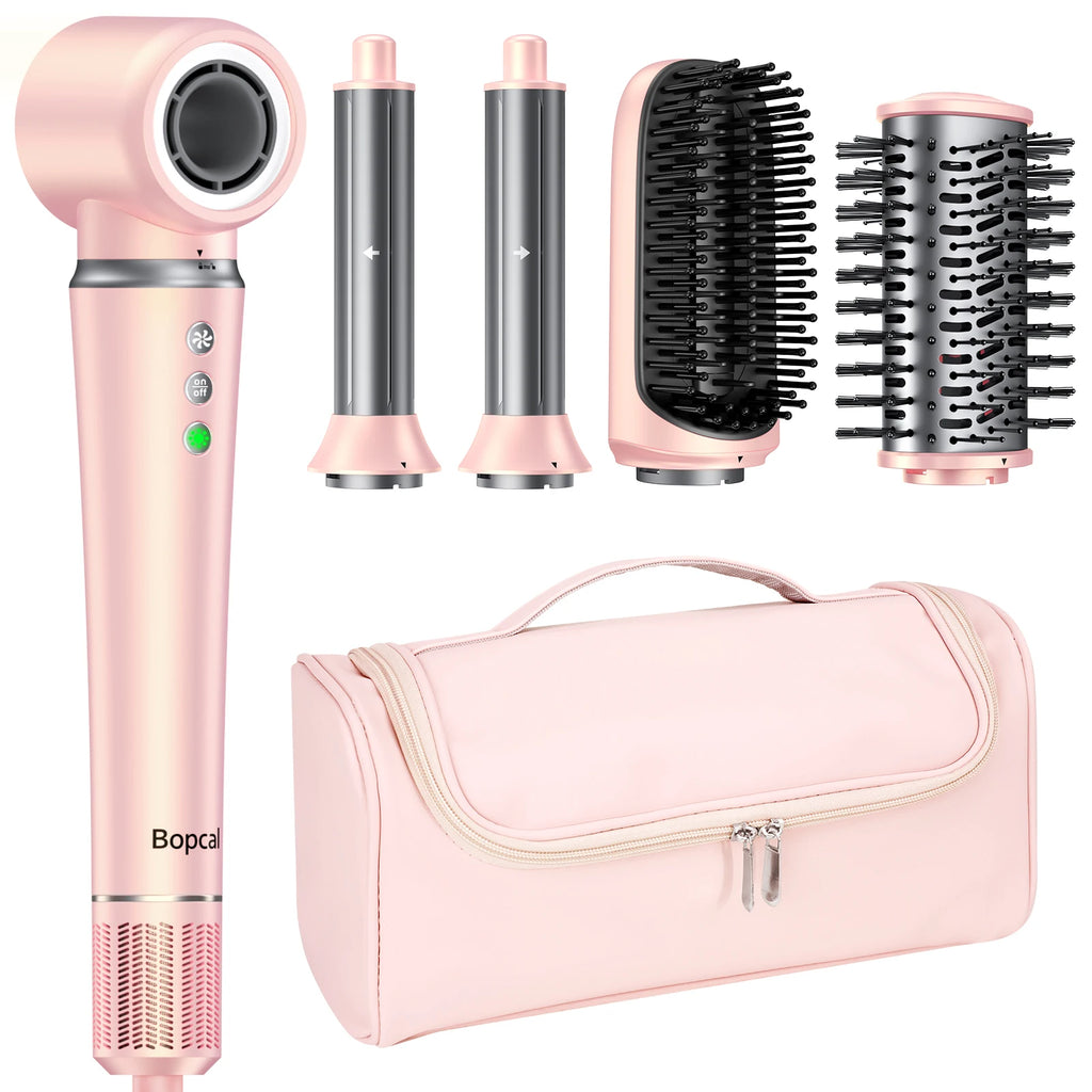 Hairstyler 5-in-1 with Coanda Effect + Hairstyler with 160,000 RPM and 500 million negative ions with Gift Box +