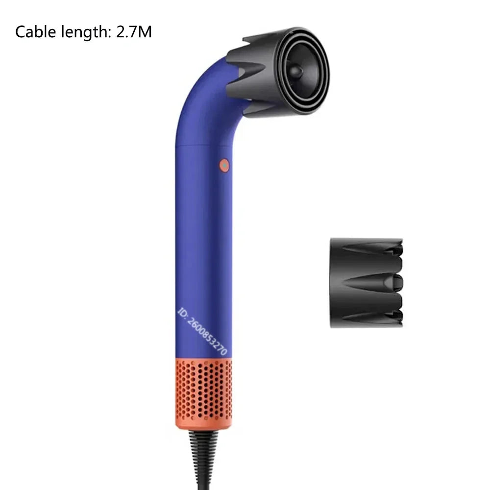 New 1.8 and 2.7M Bend Tube  Hair Dryer High Speed Hair Blower Quick Drying Negative Ion Secadora Para Cabello for Family Travel