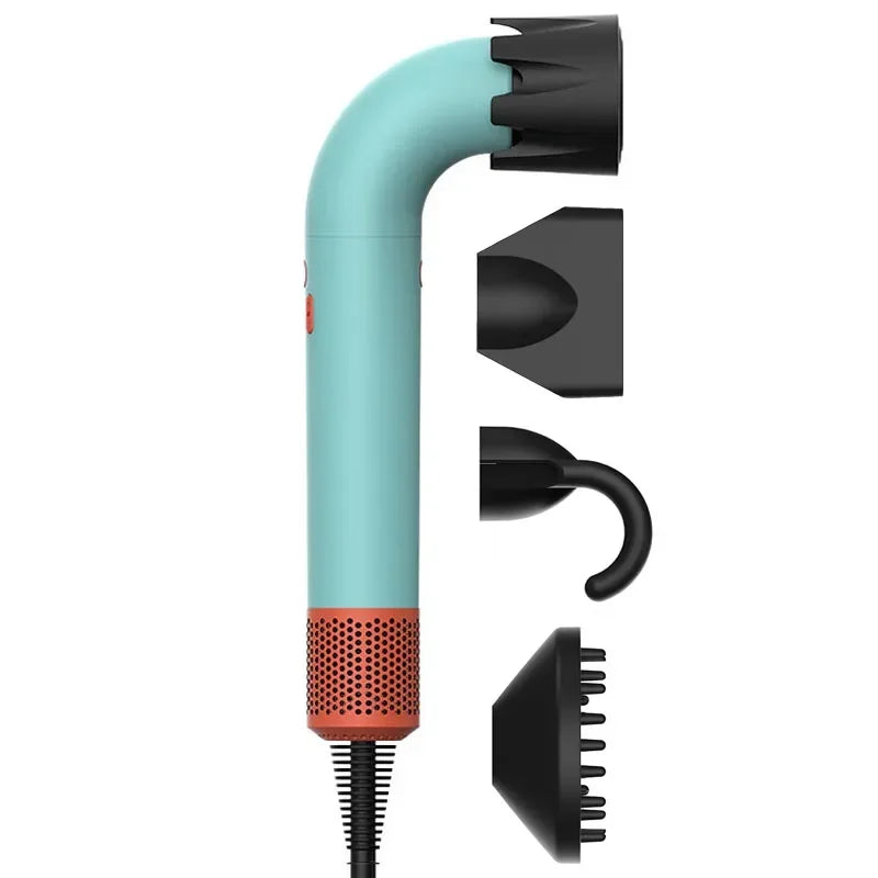 Nouveau sèche-cheveux flexible de 1,8 et 2,7 m, haute vitesse, séchage rapide, ions négatifs, idéal pour les voyages en famille