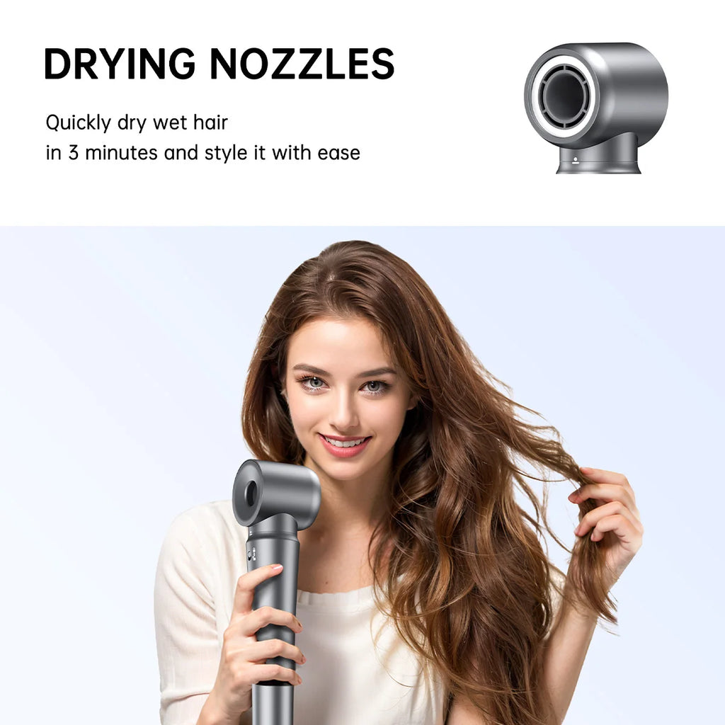 Multi Hairstyler 5-in-1 with Coanda Effect + Multi-hair styler with 160,000 RPM and 500 million negative ions +