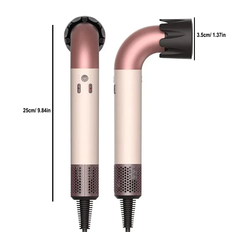 New 1.8 and 2.7M Bend Tube  Hair Dryer High Speed Hair Blower Quick Drying Negative Ion Secadora Para Cabello for Family Travel