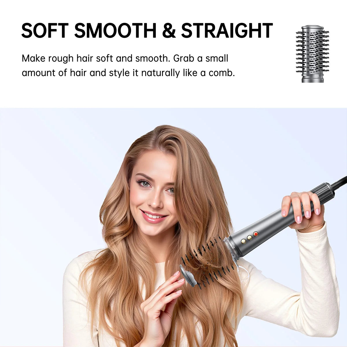 Multi Hairstyler 5-in-1 with Coanda Effect + Multi-hair styler with 160,000 RPM and 500 million negative ions +