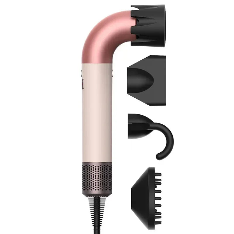 New 1.8 and 2.7M Bend Tube  Hair Dryer High Speed Hair Blower Quick Drying Negative Ion Secadora Para Cabello for Family Travel