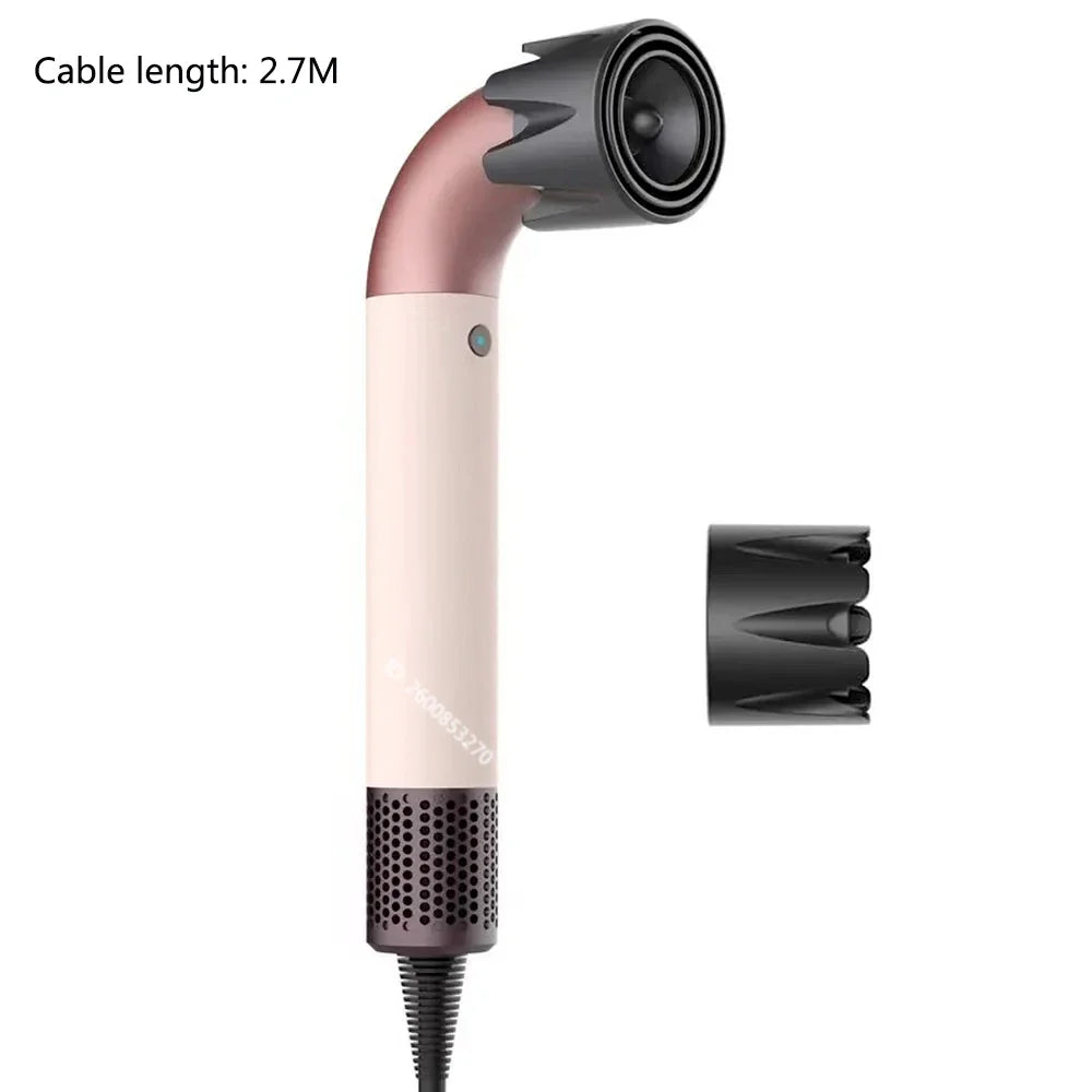 New 1.8 and 2.7M Bend Tube  Hair Dryer High Speed Hair Blower Quick Drying Negative Ion Secadora Para Cabello for Family Travel