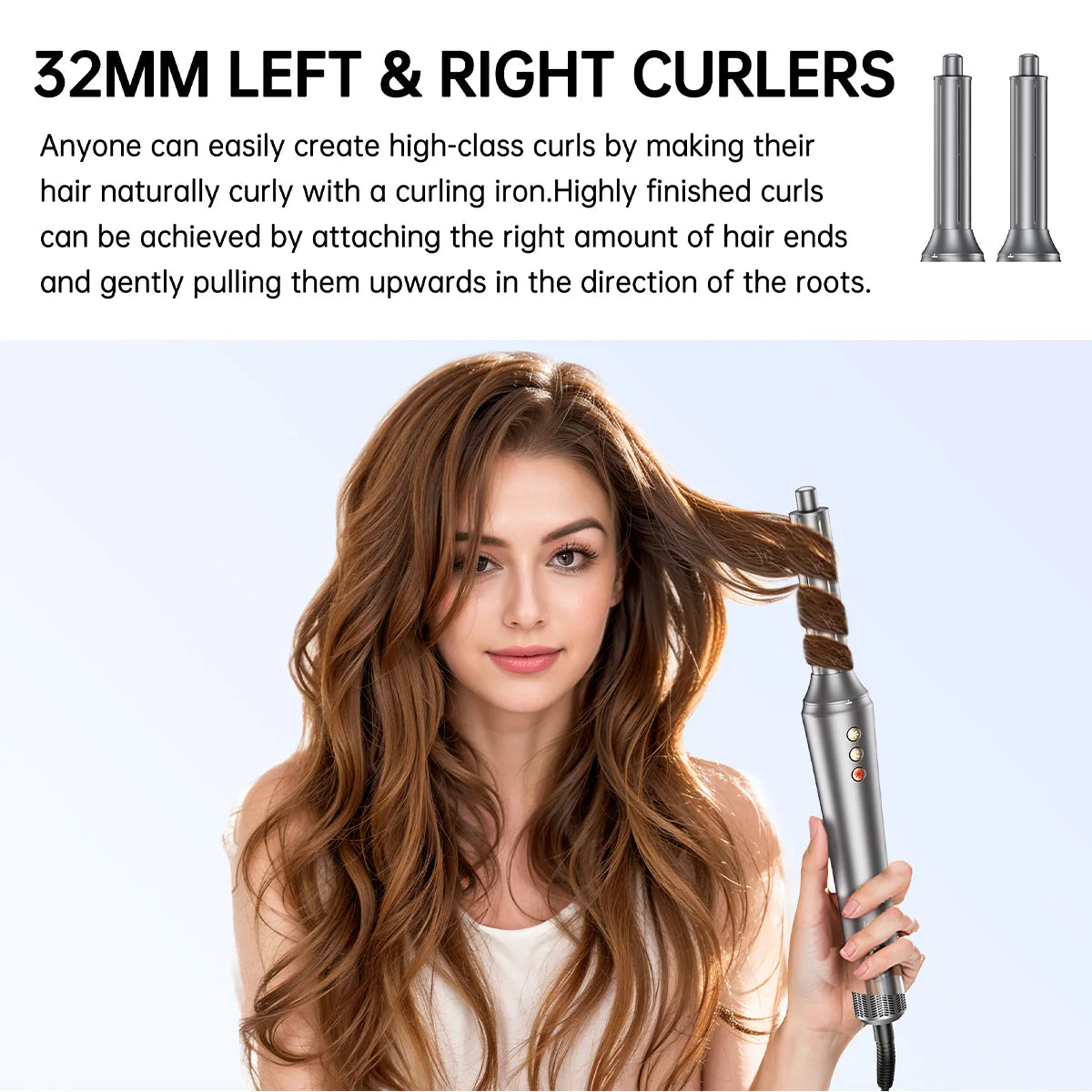 Multi Hairstyler 5-in-1 with Coanda Effect + Multi-hair styler with 160,000 RPM and 500 million negative ions +