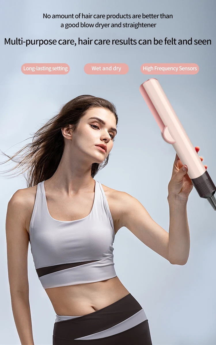 AirStraight 2in1 Straightening and Blow Drying Styler with 2 billion negative ions