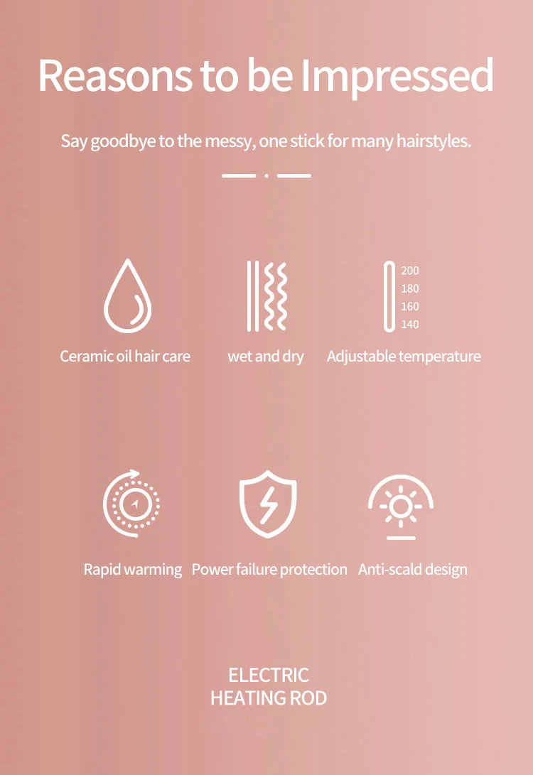 AirStraight 2in1 Straightening and Blow Drying Styler with 2 billion negative ions