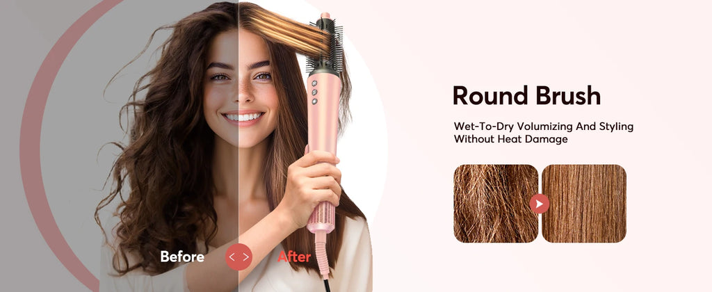 Multi Hairstyler 5-in-1 with Coanda Effect + Multi-hair styler with 160,000 RPM and 500 million negative ions +